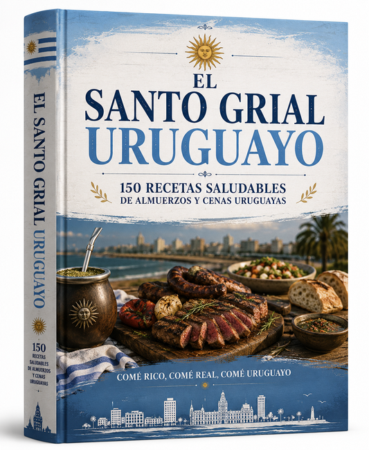 El Santo Grial URUGUAYO - 150 Recetas Saludables de Almuerzos y Cenas Uruguayas