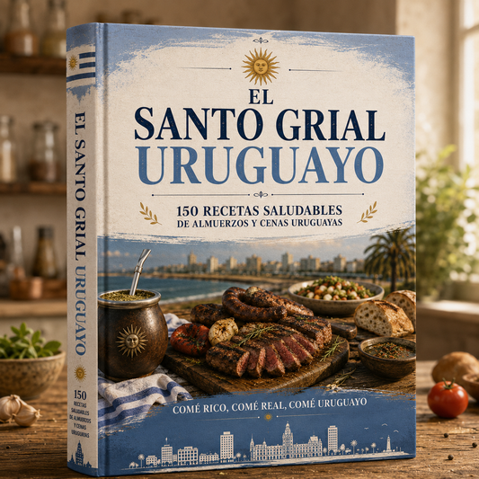 El Santo Grial URUGUAYO - 150 Recetas Saludables de Almuerzos y Cenas Uruguayas